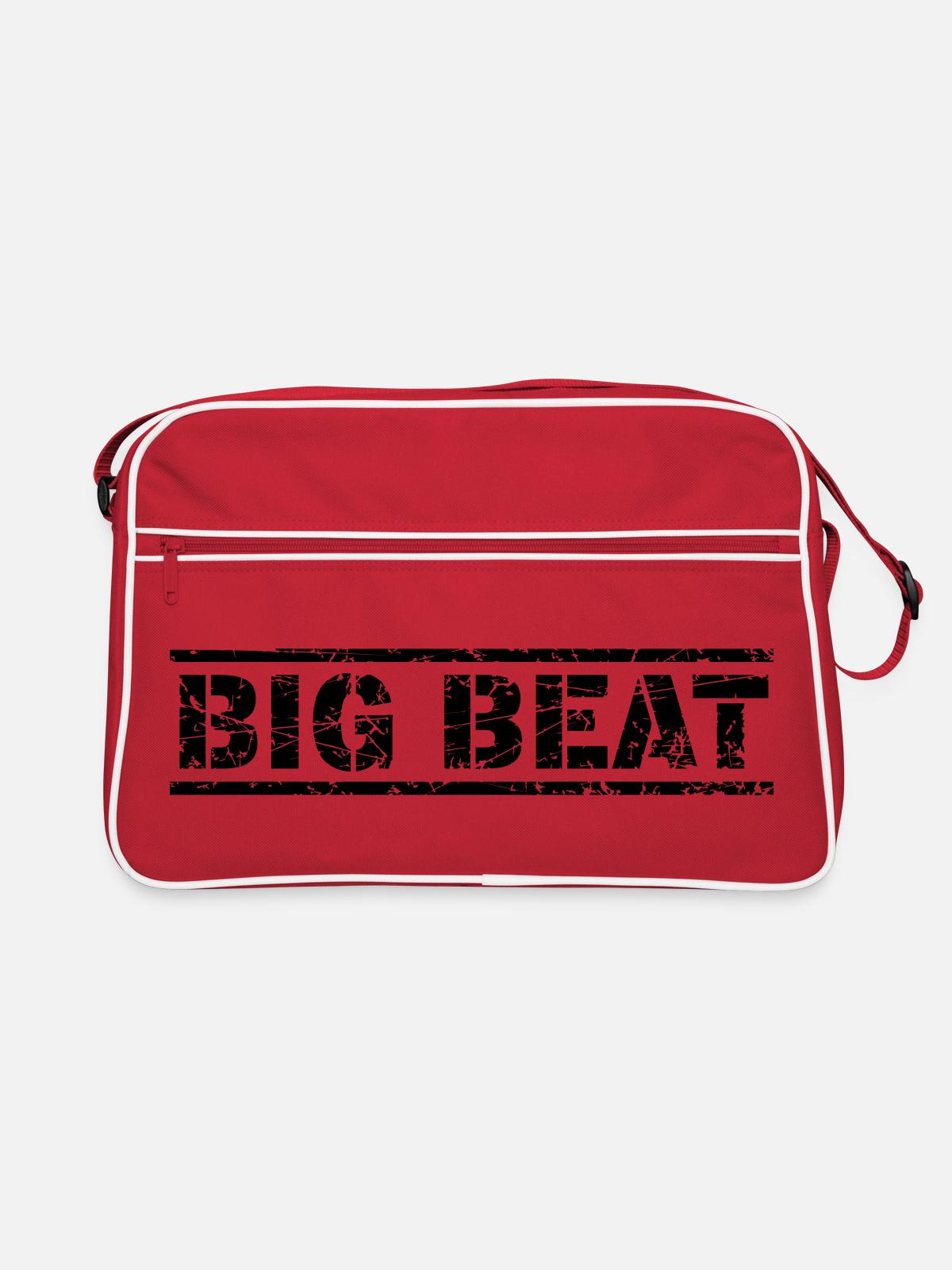 Big Beat - Retro Bag - red/white - Front