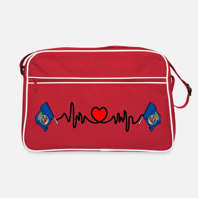 Herzfrequenz-Cardio aus Oslo Retro Tasche