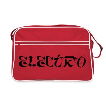 Electro logo - Retro Bag - red/white - Front