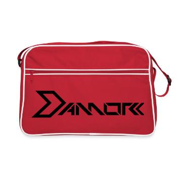 AMOR Zukunftsdesign - Retro Tasche - Rot/Weiß - Vorne