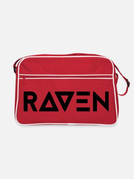 Rave - Retro Bag - red/white - Front