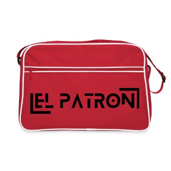 El Patron – The Chef Look - Retro Bag - red/white - Front