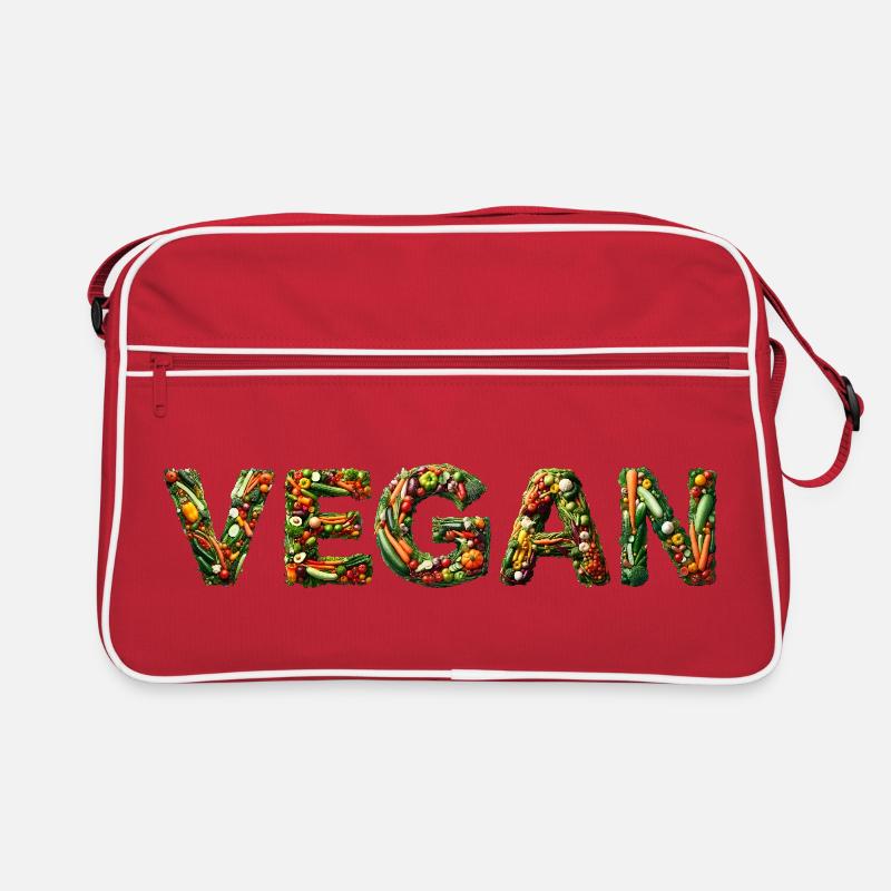 Vegan – plant-based from fruit and vegetables Retro Bag