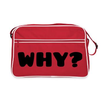 WHY? - Retro Bag - red/white - Front