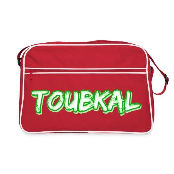 Toubkal as a trekking - Retro Bag - red/white - Front
