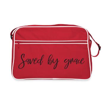 Sauvé par la grâce - Sac Retro - rouge/blanc - Devant