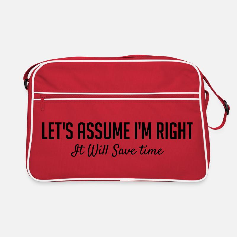 Let's assume that I am right. Retro Bag