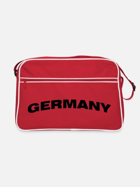 Germany - Retro Bag - red/white - Front