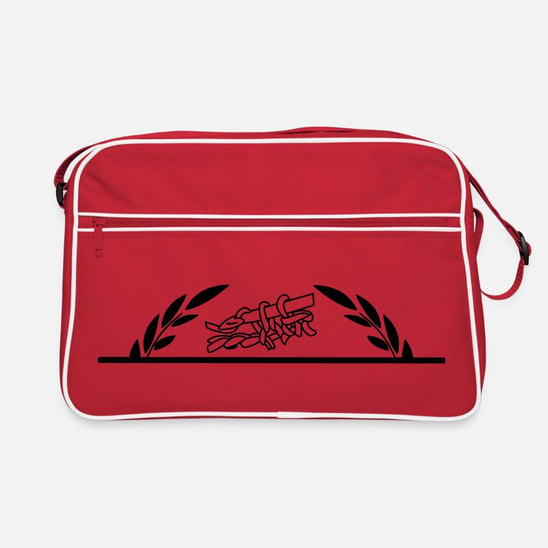Häkeln mit halbem Lorbeerkranz Retro Tasche