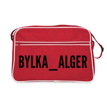 BYLKA_ALGER - Retro Bag - red/white - Front