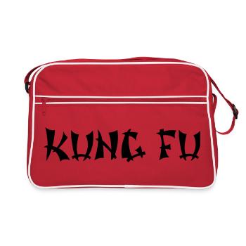 Kung-fu - Sac Retro - rouge/blanc - Devant