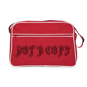 Not a Copy - Retro Bag - red/white - Front