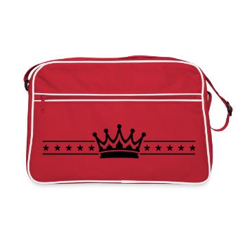 Crown Element - Retro Bag - red/white - Front