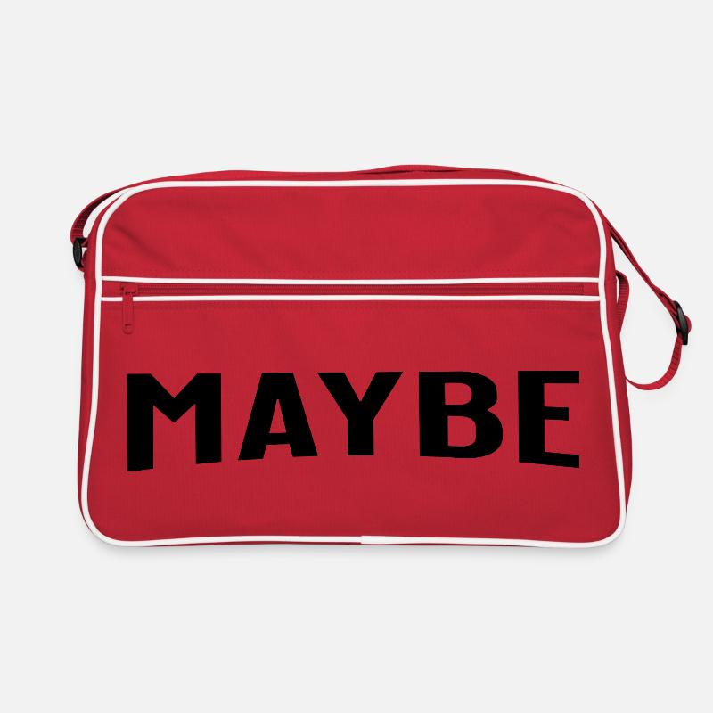 Maybe is always a good answer Retro Bag