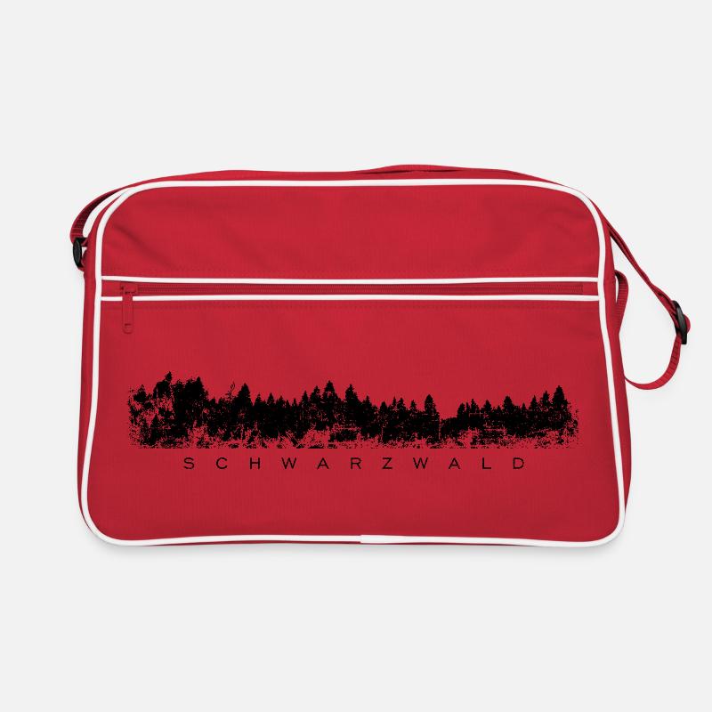 Schwarzwald Panorama Retro Tasche