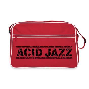 Acid Jazz - Sac Retro - rouge/blanc - Devant