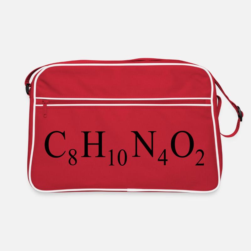 Caffeine - Chemical Formula Retro Bag