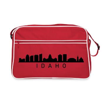 Idaho Skyline - Retro Bag - red/white - Front