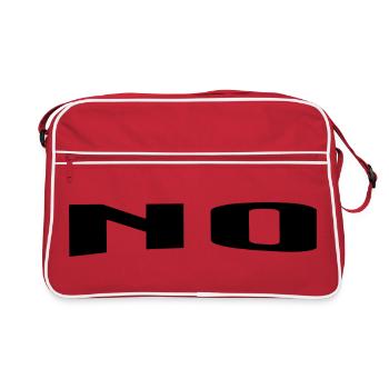 No, a good answer - Retro Bag - red/white - Front