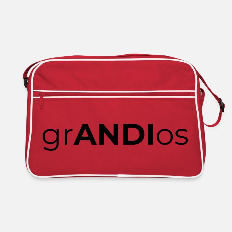 grandios Andreas Andy Andrea Spruch Name Geschenk Retro Tasche