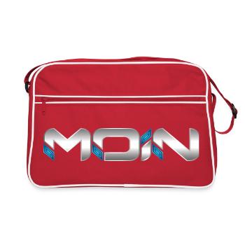 Bonjour - Sac Retro - rouge/blanc - Devant