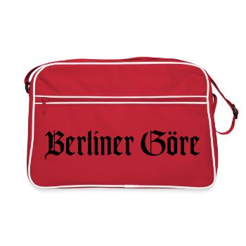 BERLINER GÖRE - Retro Tasche - Rot/Weiß - Vorne