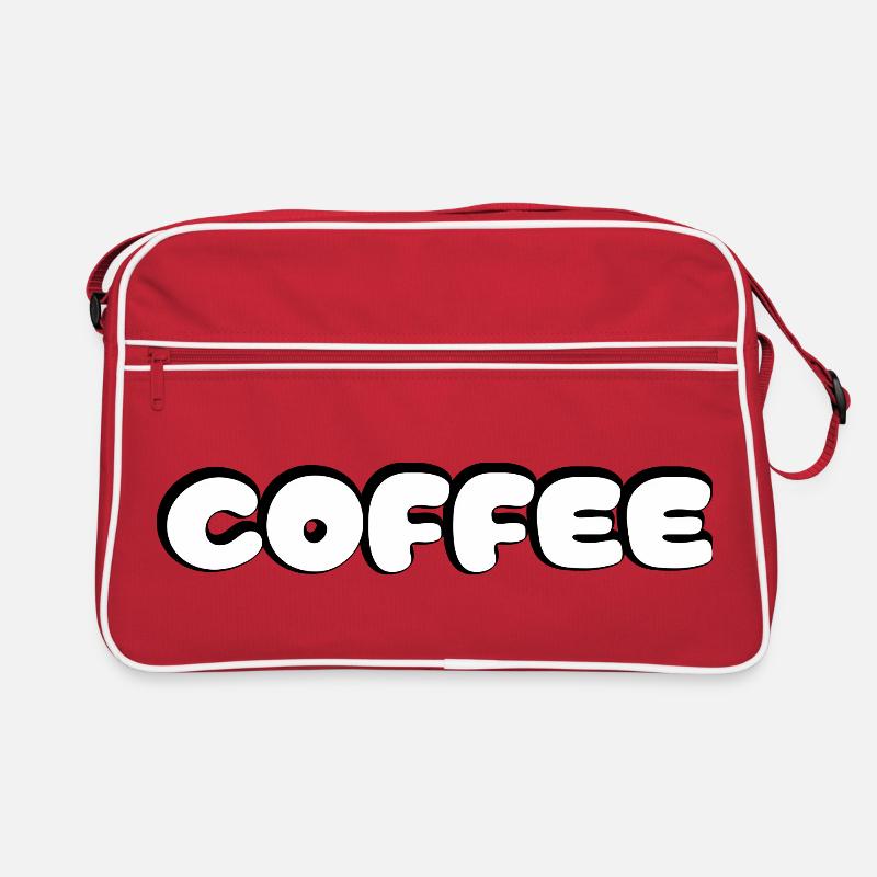 Café Lettrage Design Café Sac Retro