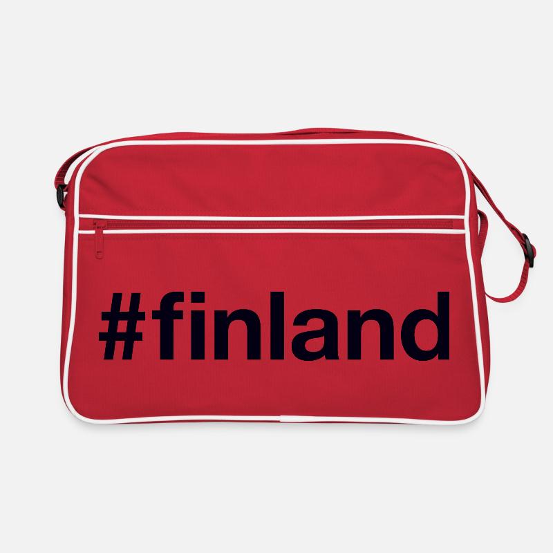 FINLAND Hashtag Retro Tasche