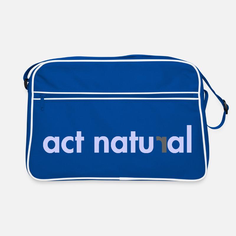 Act Natural Retro Bag