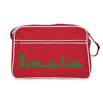 Somalie - Sac Retro - rouge/blanc - Devant