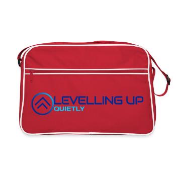 Mise à niveau silencieuse Design - Sac Retro - rouge/blanc - Devant