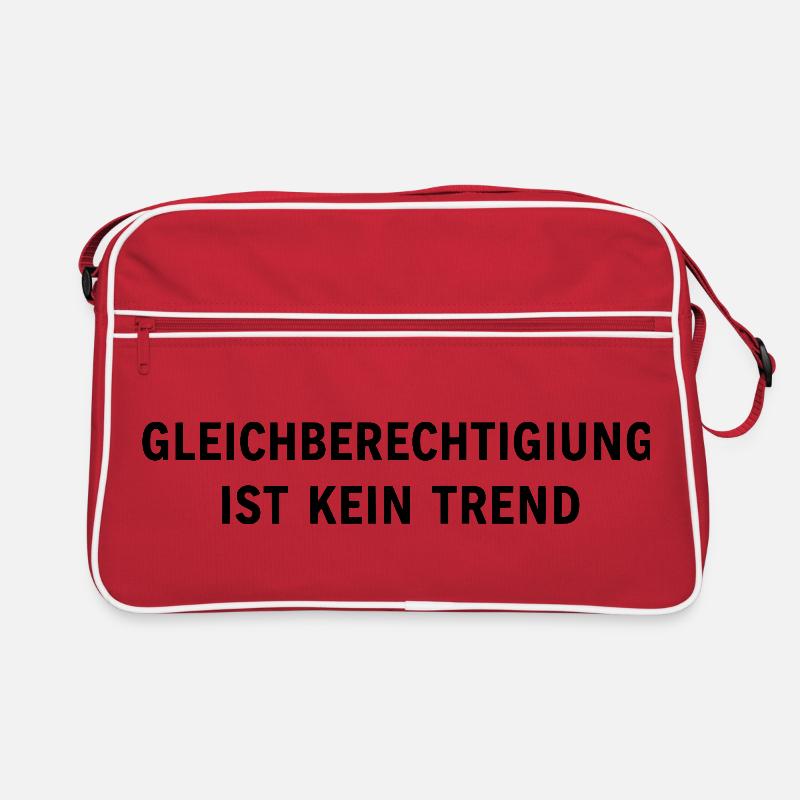 Equality is not a trend statement Retro Bag