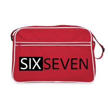 SixSeven - Sac Retro - rouge/blanc - Devant