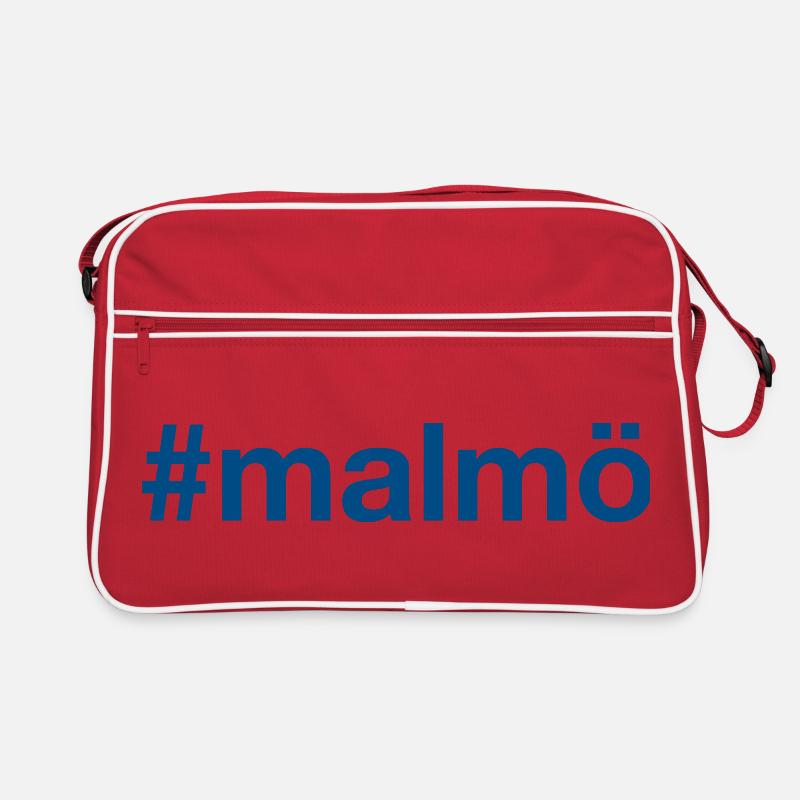 MALMÖ Suède Suède Hashtag Sac Retro