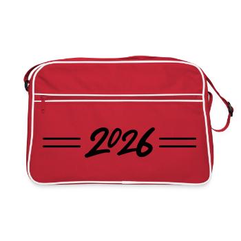 2026 Line - Retro Bag - red/white - Front