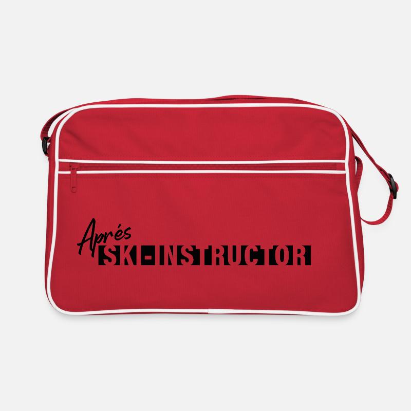 Après Ski Instructor – First Lesson Free Retro Bag