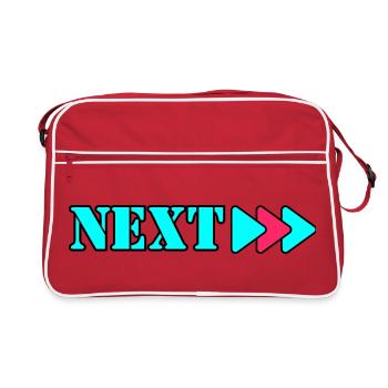 NEXT - Sac Retro - rouge/blanc - Devant