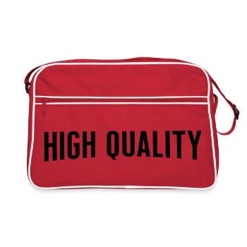 high quality - Retro Bag - red/white - Front