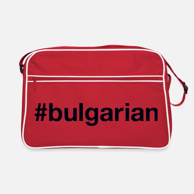 BULGARIAN HAshtag Retro Tasche