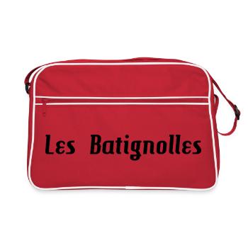Les Batignolles - Sac Retro - rouge/blanc - Devant