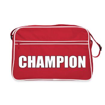 Champion - Sac Retro - rouge/blanc - Devant