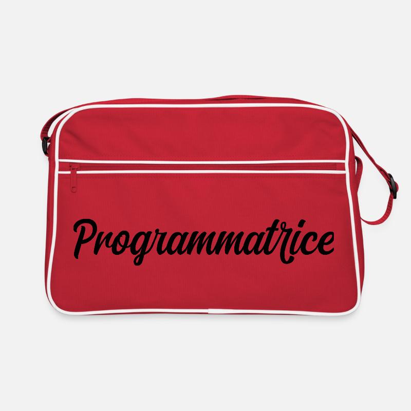 Programmatrice Informatique Code Développeuse Web Sac Retro