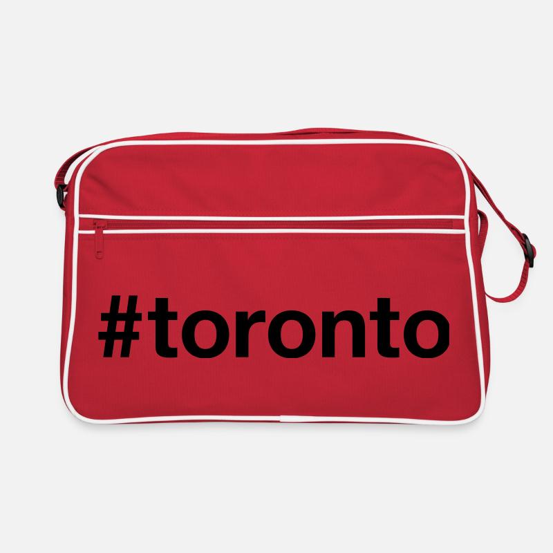 TORONTO Canada Kanada Hashtag Retro Tasche