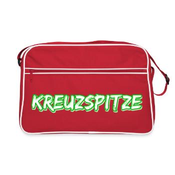 Kreuzspitze as a trekking - Retro Bag - red/white - Front