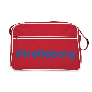 Trelleborg Sverige Sweden Schweden - Retro Bag - red/white - Front