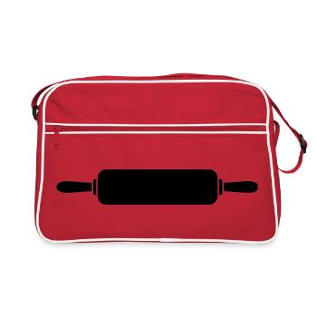Rolling Pin - Retro Bag - red/white - Front