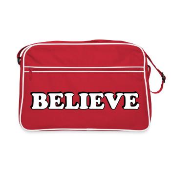 Croire - Sac Retro - rouge/blanc - Devant