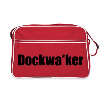 dockwa-ker - Retro Bag - red/white - Front