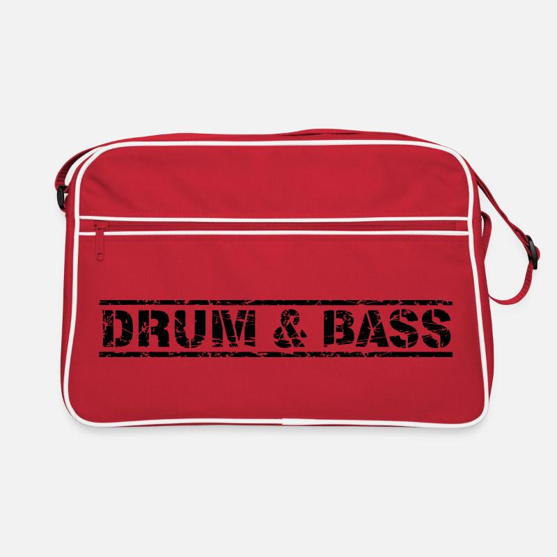 Drum Bass Retro Tasche