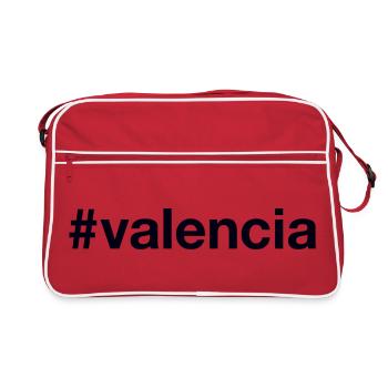 VALENCIA Hashtag - Retro Bag - red/white - Front